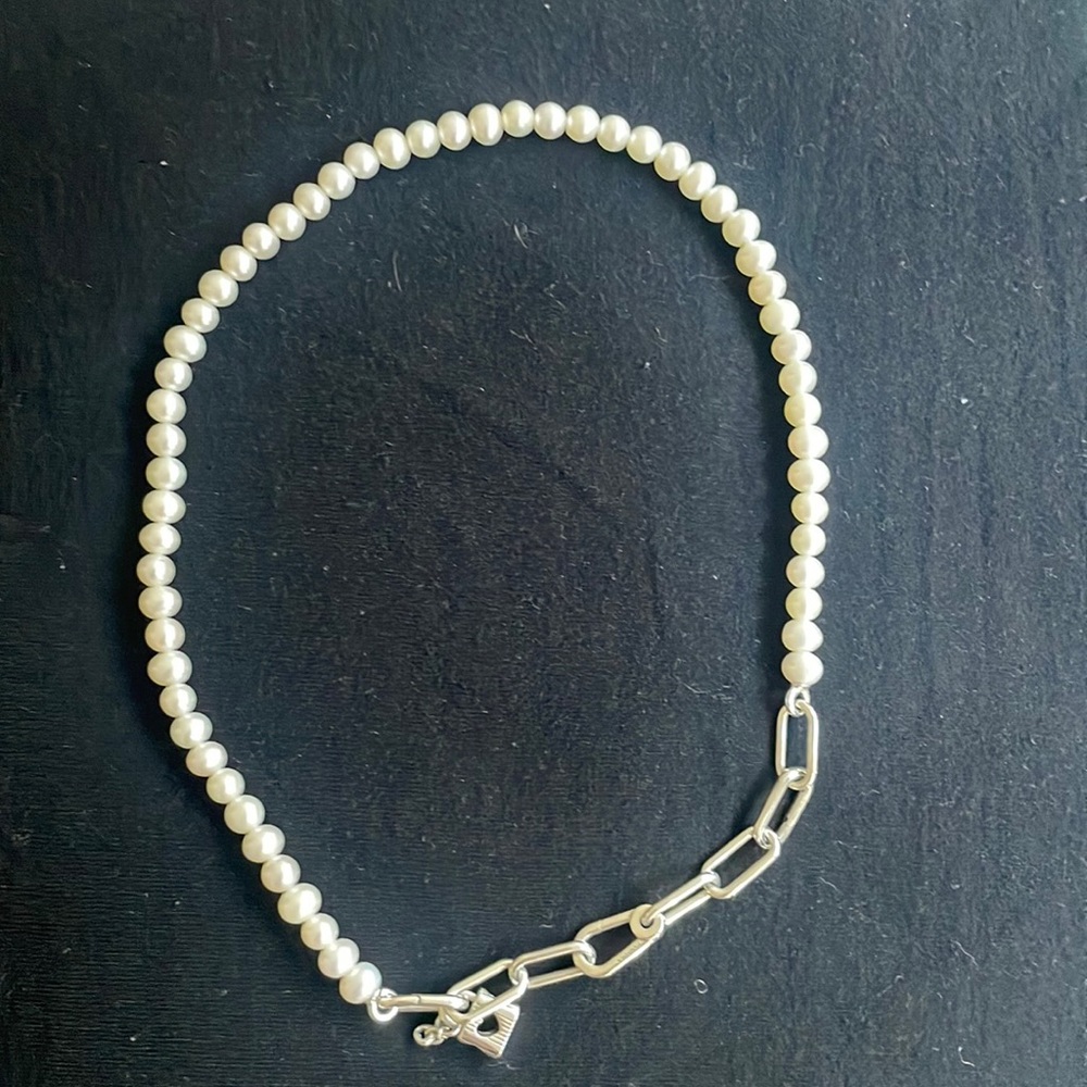 Pandora ME Treated Freshwater Cultured Pearl Necklace